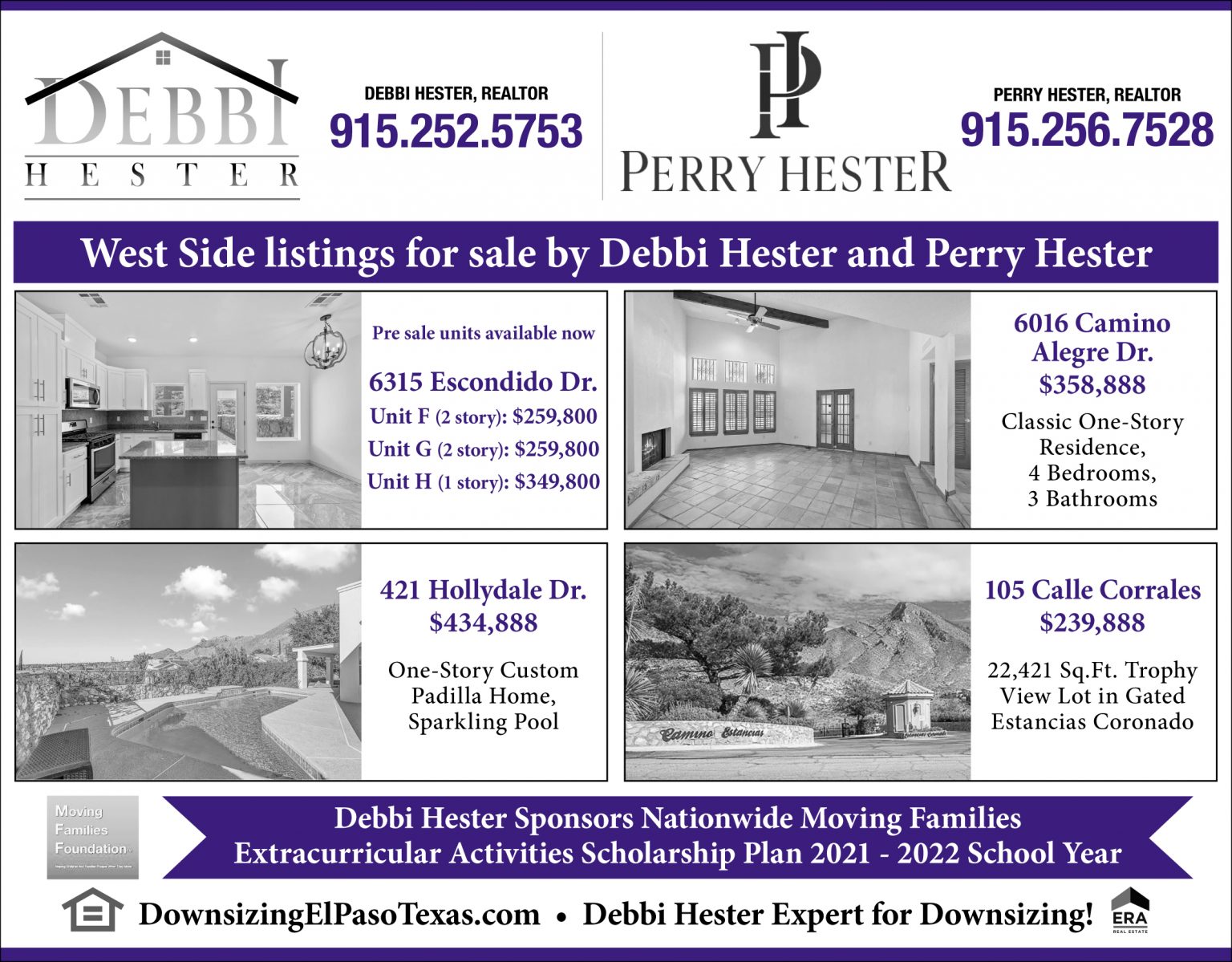 West Side for Sale by Debbi Hester and Perry Hester Debbi Hester